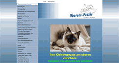Desktop Screenshot of obersee-praxis.ch